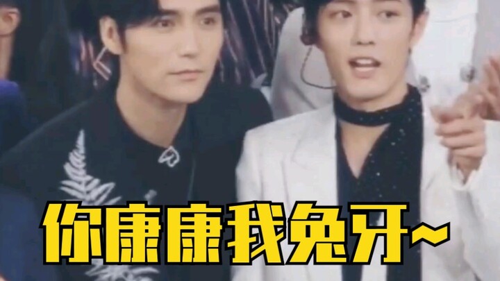 [肖战] [阿云嘎] These two gorgeous guys together are such a treat for the eyes!!! I love Rabbit!! Wishing
