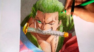 Tidak Ada Yang Spesial,, Hanya Menggambar Zoro | ONE PIECE 🏴‍☠️☠️