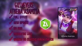 NEW GUINEVERE ATHENA ASAMIYA KOF SCRIPT SKIN | MOBILE LEGENDS