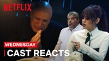 The Wednesday Cast Reacts to Thing’s Stabbing | Wednesday | Netflix Philippines