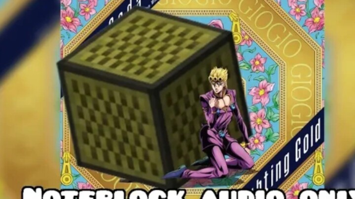 [Music] [Minecraft] JOJO Golden Wind OP1 (With PV)