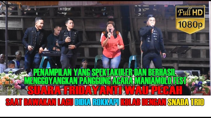 PENAMPILAN SPEKTAKULER SNADA TRIO KOLAB DENGAN FRIDAYANTI, BERHASIL MENGGOYANGKAN PANGGUNG MANIAMOLO