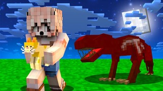 เอาชีวิตรอดในแลปล้าง หนีจากหมาแดง เพื่อไปช่วยแมวครึ่งตัว!!(Minecraftเอาชีวิตรอด)