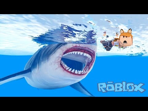 หลามน้อย..คอยรัก...ROBLOX⚡ Mega Shark Survival 🦈