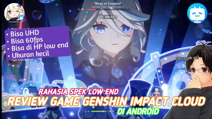 Rahasia Spek Low End | Review Game Genshin Impact Cloud di Android - [Vtuber Indonesia]