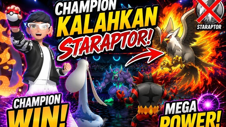 Pokemon Champions | Kekalahan Staraptor
