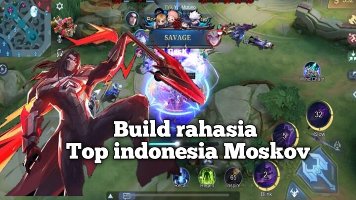 Rahasia Build Top Indonesia Moskov 🔥 di jamin auto savage🔥