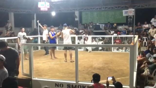 second fight champion in bagac cock pit arena.