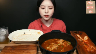 Cơm thịt nguội Spam sốt mayo và mì Jin cay phần cuối #anngonmoingay