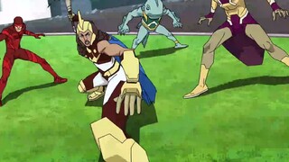 Fighting scene from the anti-superhero anime "Wonderful Boy" (Wonderful Boy) (Part 1) Battle against