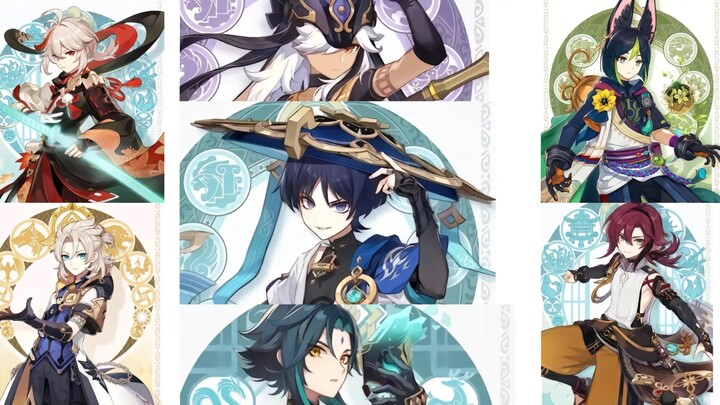The ten most popular boys in Genshin Impact, is yours one of them? (*☻-☻*)
