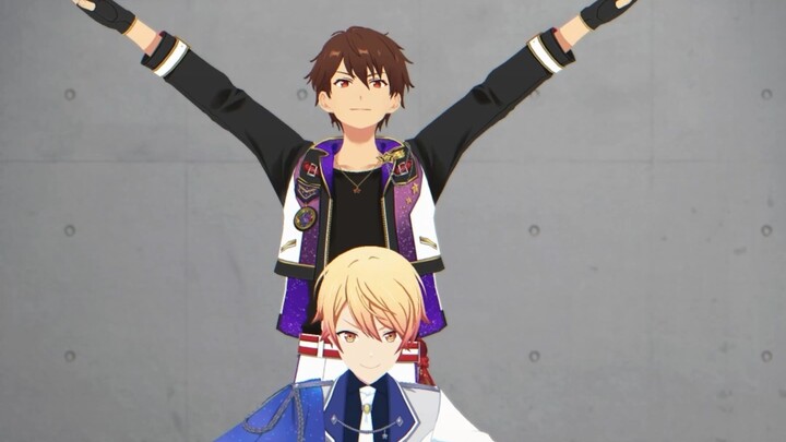 ซือกับเชียนชิว ระหว่างการฝึกซ้อม "ฟิวชั่น"