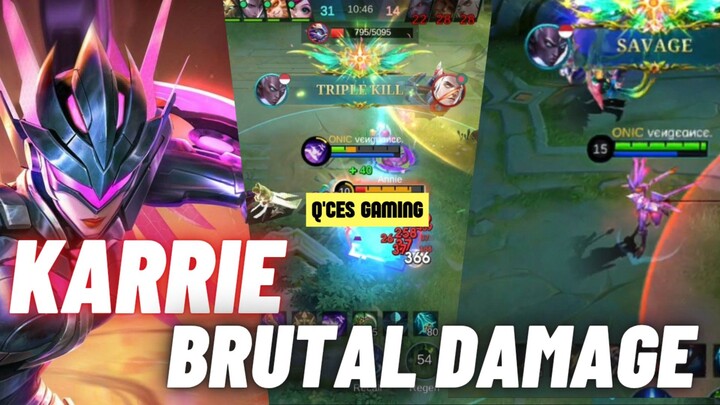 KARRIE BRUTAL DAMAGE GAMEPLAY
