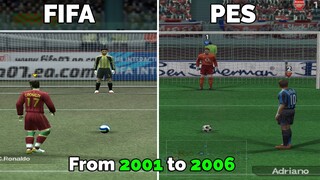 Penalty Kicks FIFA vs PES on PS2