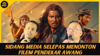 SIDANG MEDIA FILEM PENDEKAR AWANG: DARAH INDERA GAJAH, RUPANYA INI PENGARAH SEBENAR FILEM NI