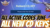 NEW CD KEYS June 2022 | Mobile Legends Adventure
