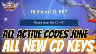 NEW CD KEYS June 2022 | Mobile Legends Adventure