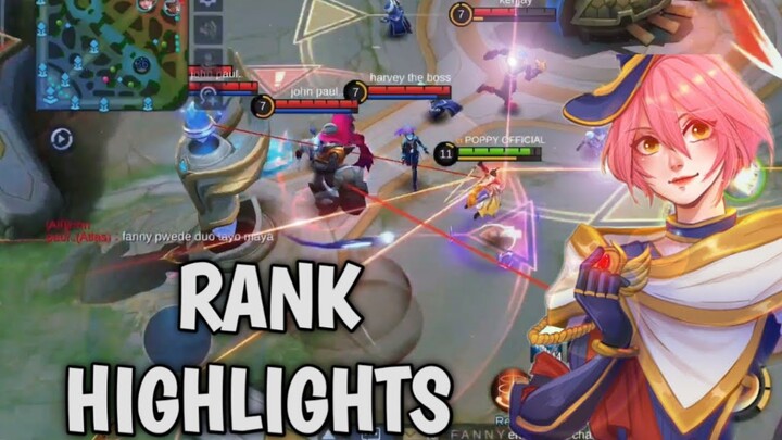 Fanny: Rank highlights | Part 1 | Mobile Legends