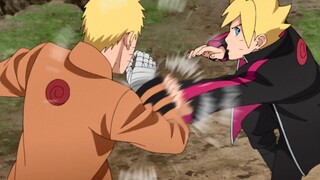 [Daging Mentah] Boruto 196# Ayah dan anak berlatih kumite ninja tradisional untuk menguasai kekuatan