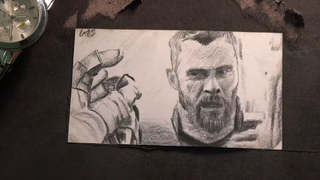 Thor VS Thanos Flipbook - 100 DAYS to draw - DP ART DRAWING - Part 4