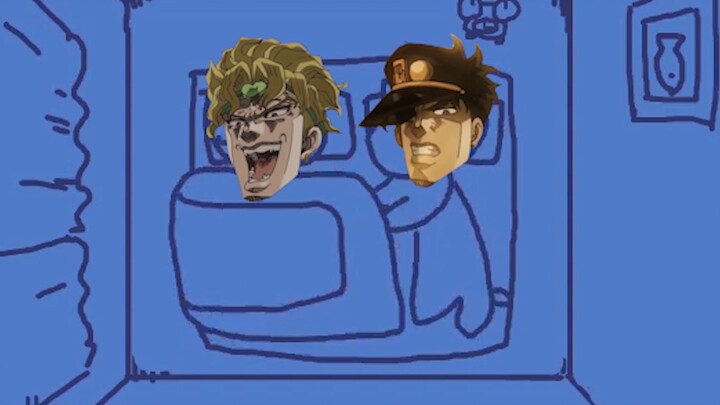 [MAD]If Dio & Jotaro fight for a quilt|<JoJo's Bizarre Adventure>