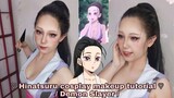 ♡ Hinatsuru cosplay makeup tutorial ♡/ Demon Slayer /