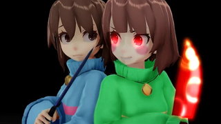 MMD X UNDERTALE แข็งแกร่งกว่าคุณ Frisk Ver