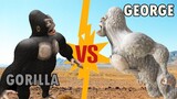 Giant Gorilla vs George | SPORE
