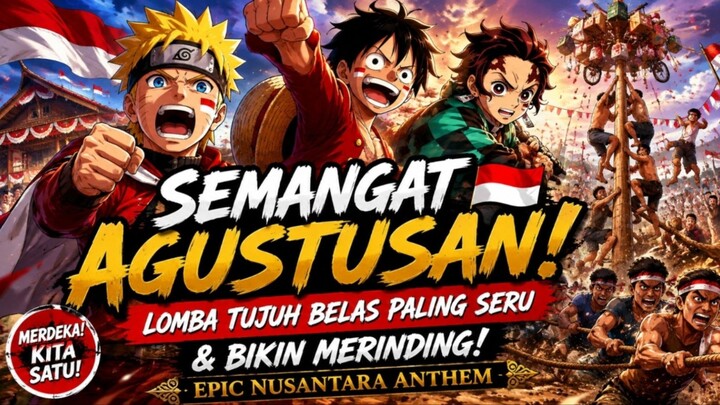 SEMANGAT AGUSTUSAN! 🇮🇩 VIRAL 🔥 Para Karakter Anime Ikutan Lomba Tujuh Belas Paling Seru⁉️