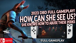 A HUNTRESS WHO CAN SEE EVERYTHING! THANKS TO HER BUILD. DEAD BY DAYLIGHT SWITCH 280