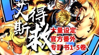艾斯、罗官方番外？尾田创作幕后大公开！海贼王专题书开箱！