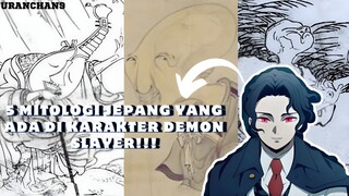 5 Karakter Demon Slayer Yang Ada Di Dalam Mitologi Jepang 😱