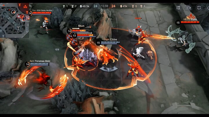 Duo aja cukup lawan Squad lu #ml #topglobal