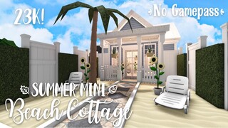 Minami Oroi Roblox Bloxburg Speedbuild Soft Summer Mini Beach Cottage - April 24 2021