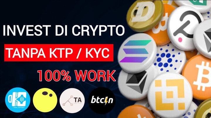 Cara invest cryptocurrency tanpa KTP