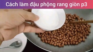 Cách làm đậu phộng rang giòn p3