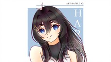 「 HARUKI 」 ART RAFFLE #3 ✨ PT.2