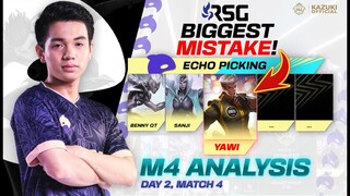 RSG's BIGGEST MISTAKE IN NOT BANNING YAWI CHOU AGAINST ECHO