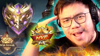 DETIK DETIK Dyland PROS MYTHIC! Lapu-Lapu EXECUTE MVP! - Mobile Legends Indonesia