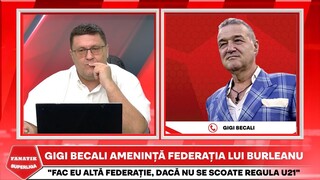 DECIZIA LUATA de Gigi Becali si Mihai Rotaru in SCANDALUL regulii U21 cu FRF si Razvan Burleanu