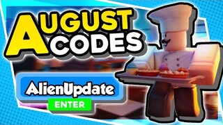 New "Alien Event Update Working Codes 2021 in Roblox Bakery Simulator