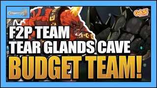 Summoners War: Chronicles - F2P Team Tear Glands Hard Lv2