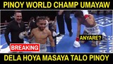Pinoy WBO Champion UMAYAW Sa America Talo , Dela Hoya Tuwang Tuwa TALO ang Pinoy, Anu Nangyare