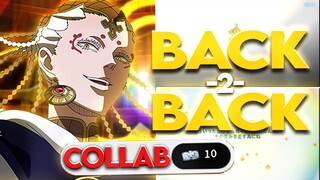 BACK 2 BACK SSRS, 2 IN 1 MULTIES... THIS F2P VS WHALE SUMMON COLLAB WAS INSANE | BLACK CLOVER MOBILE