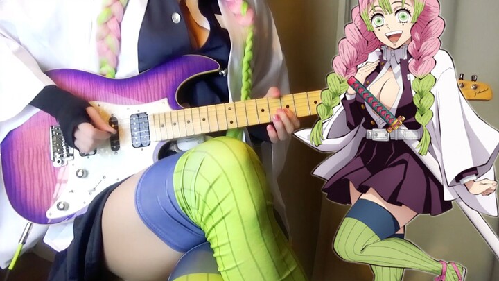 [Electric Guitar] Demon Slayer Season 3 Swordsmith Village OP - 絆ﾉ奇跡- MAN WITH A MISSION x milet
