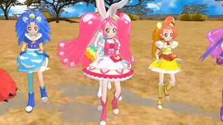 【mmdプリキュア】プリアラでシュレディンガイガーのこねこ