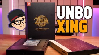 Unboxing TERSAMPAHHH! - Zelda TOTK Collectors Edition | Lazy Unboxing