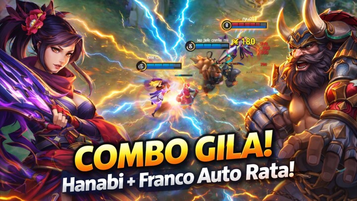 COMBO GILA!!! HANABI X FRANCO AUTO RATA
