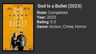 god is a bullet