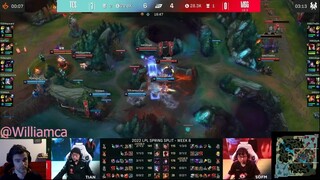 Tâm điểm trận đấu giữa TES và WBG phần 7 #game #LOL